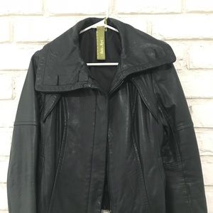 Soia & Kyo leather jacket—GOOD CONDITION—size M